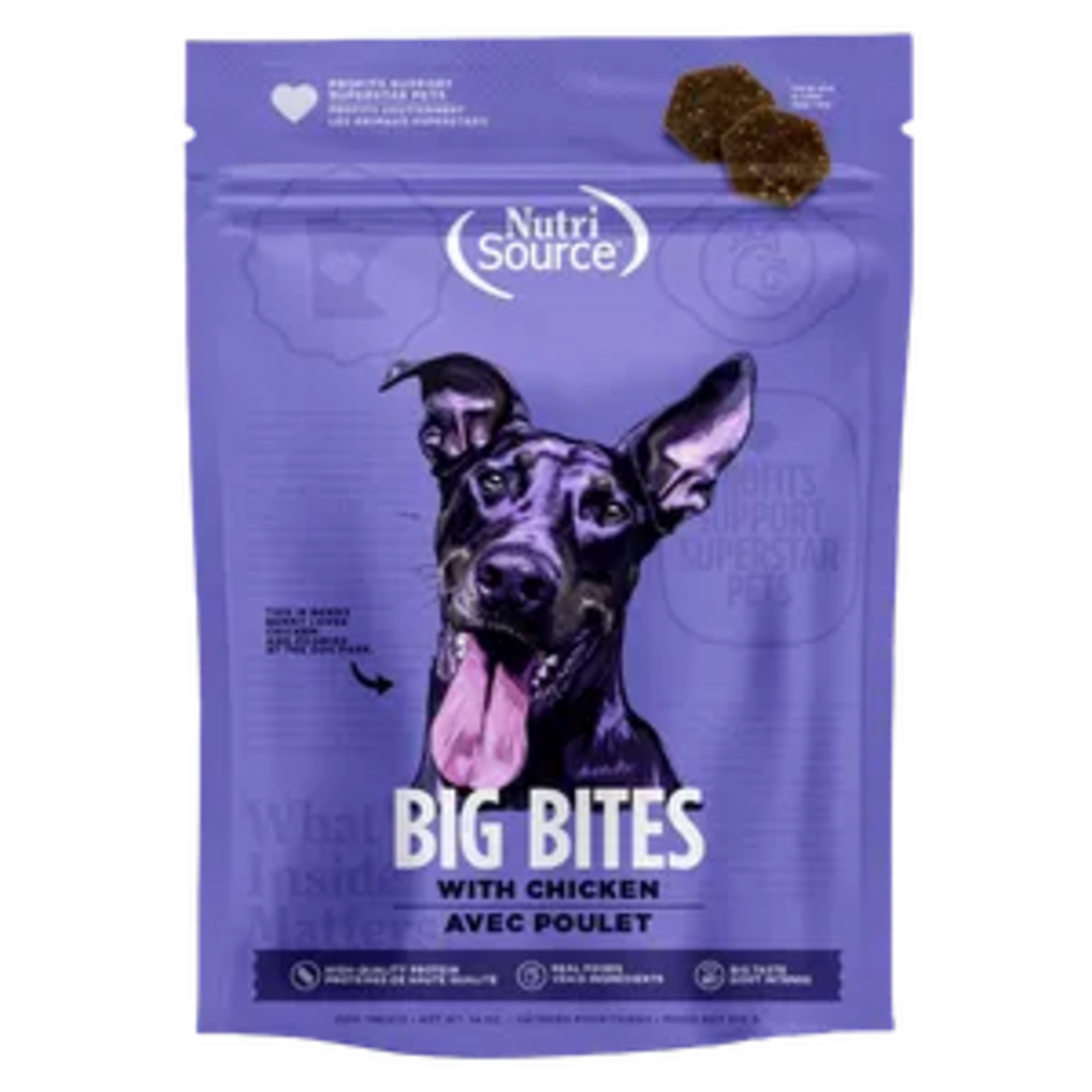 NutriSource Nutrisource Big Bites Chicken Dog Treats - 14 oz