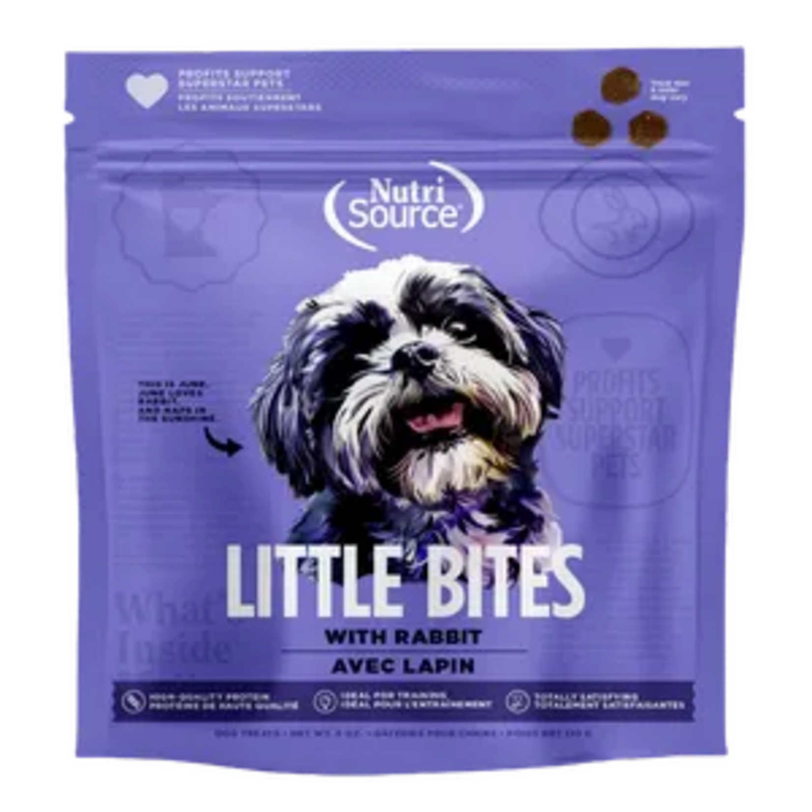 NutriSource Nutrisource Little Bites Rabbit Dog Treats - 6 oz