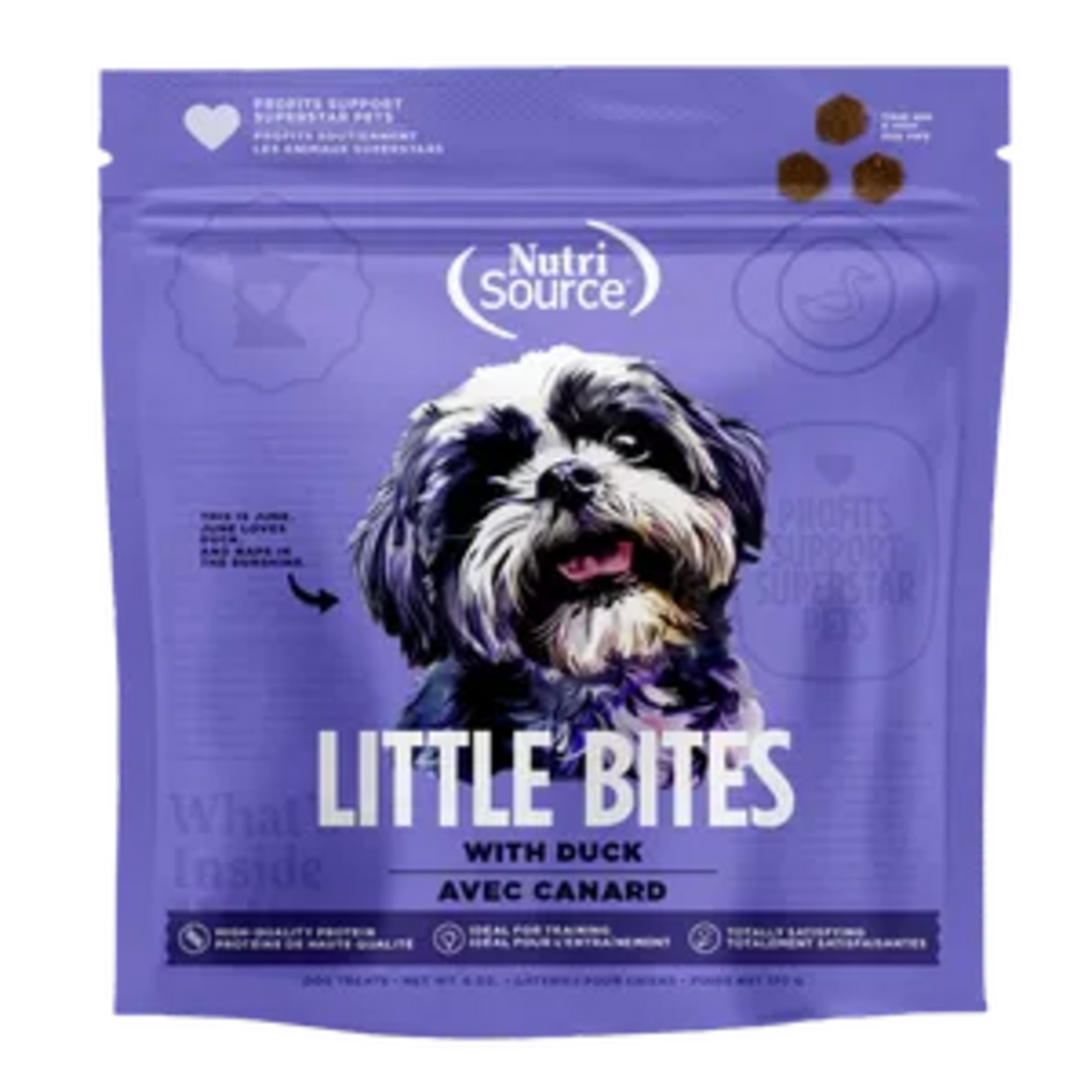 NutriSource Nutrisource Little Bites Duck Dog Treats - 6 oz
