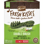 Merrick Merrick Fresh Kisses Dog Dental Treats - Medium Double-Brush Coconut & Botanical Oils -  23 oz, 22 Count