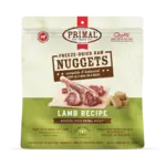 Primal Primal Freeze-Dried Raw Nuggets Lamb Recipe Dog Food - 14 oz