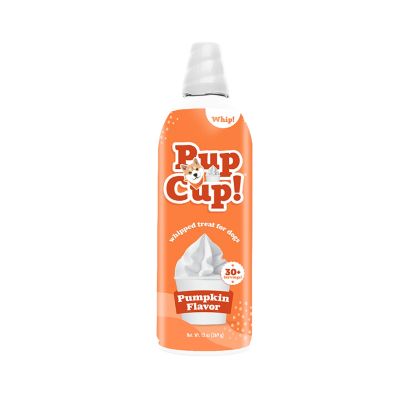 Pup Cup! Frozen Whipped Cream Dog Treat - Pumpkin - 13 oz