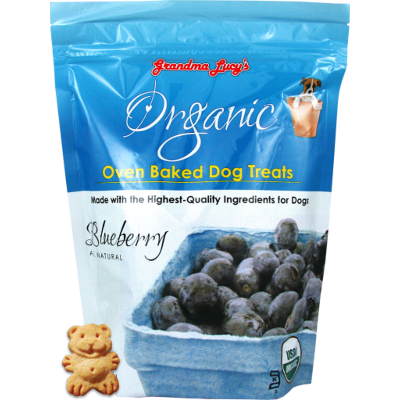Grandma Lucy's Grandma Lucy's Organic Blueberry Dog Treats - 14 oz