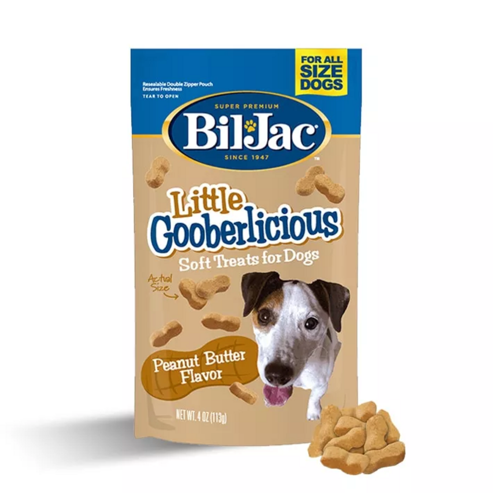 Bil-Jac Bil-Jac Little Gooberlicious Peanut Butter Soft Dog Treats - 4 oz