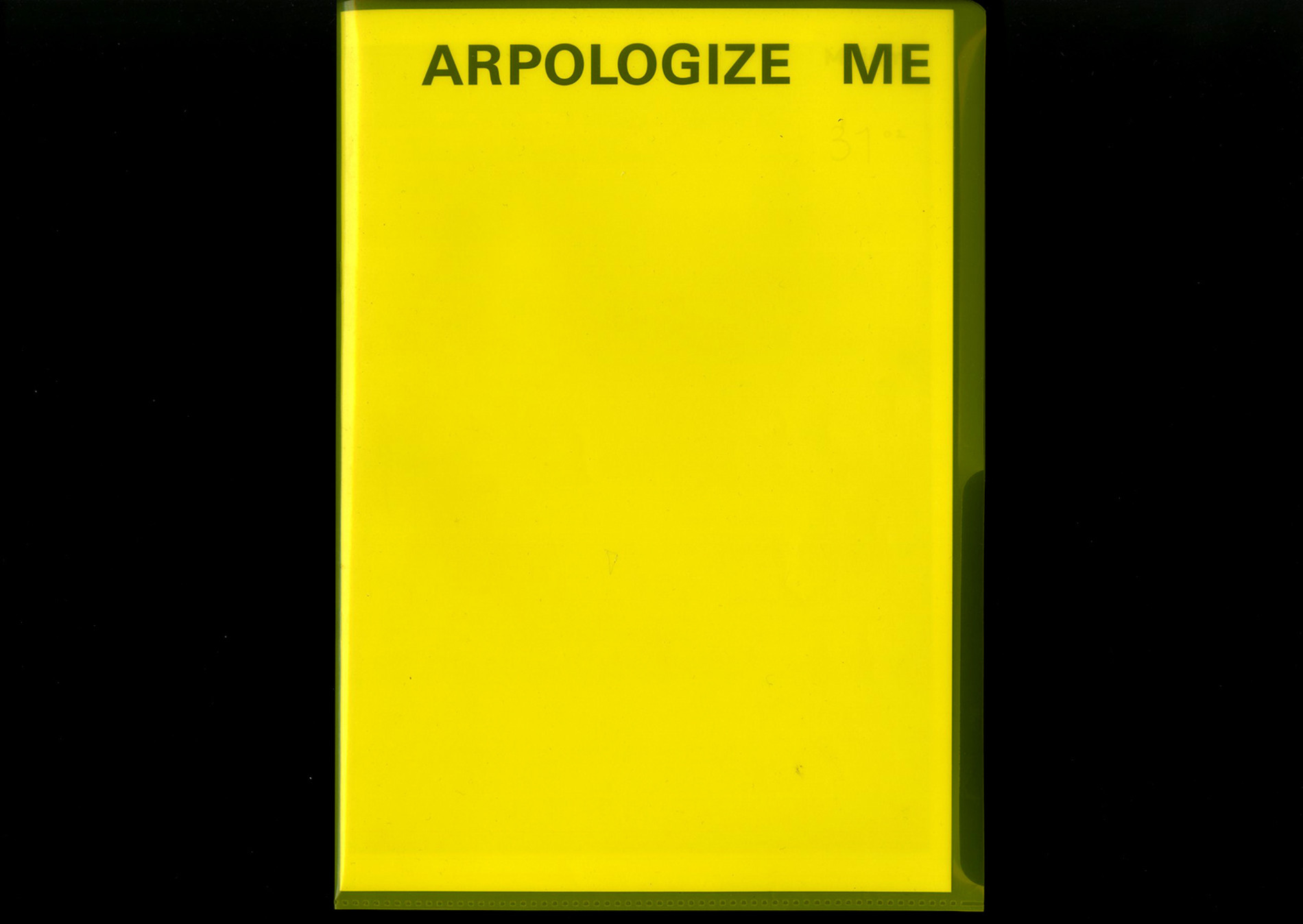 backbonebooks Arpologize Me