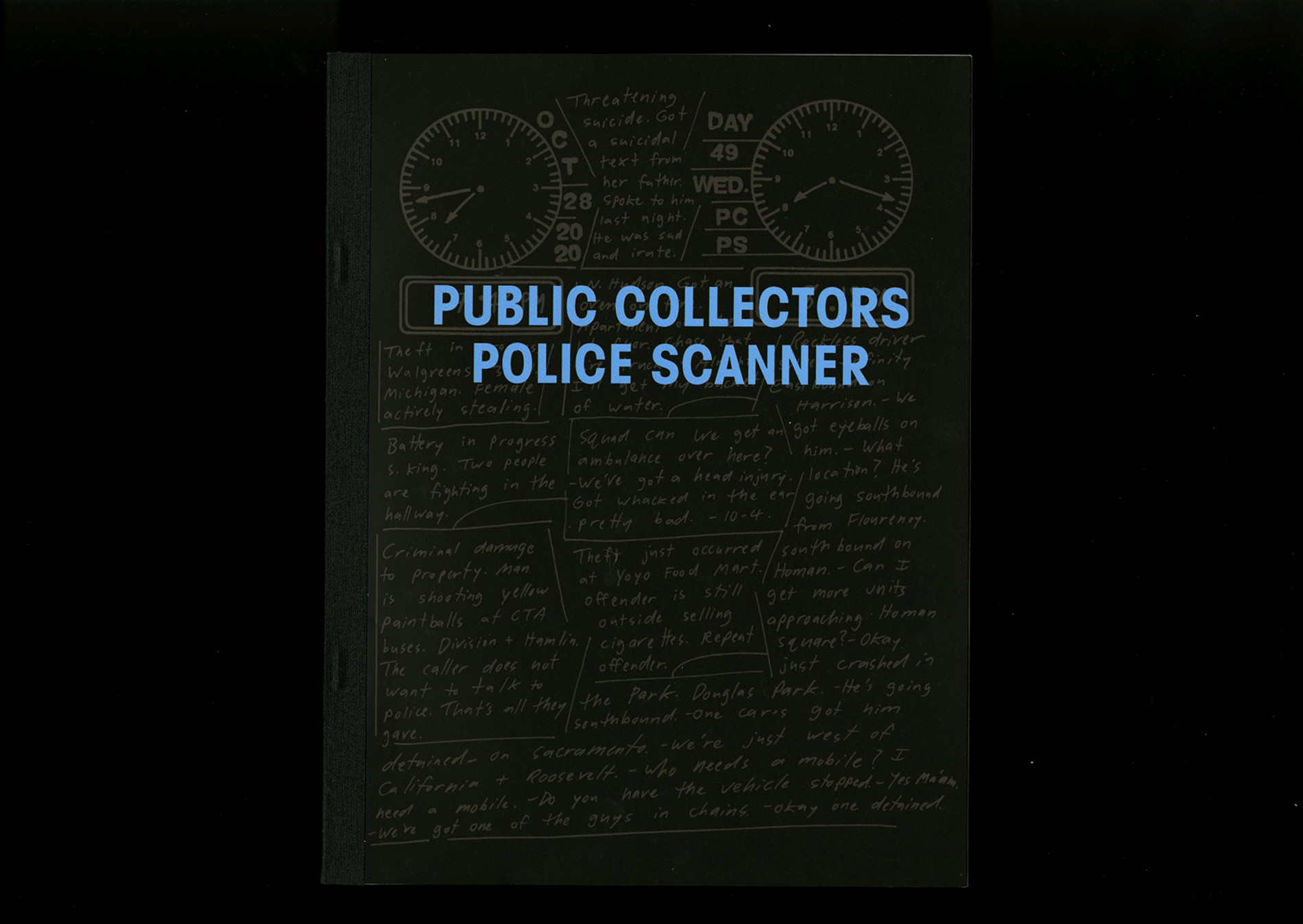 Temporary Services / Half Letter Press Public Collectors Police Scanner