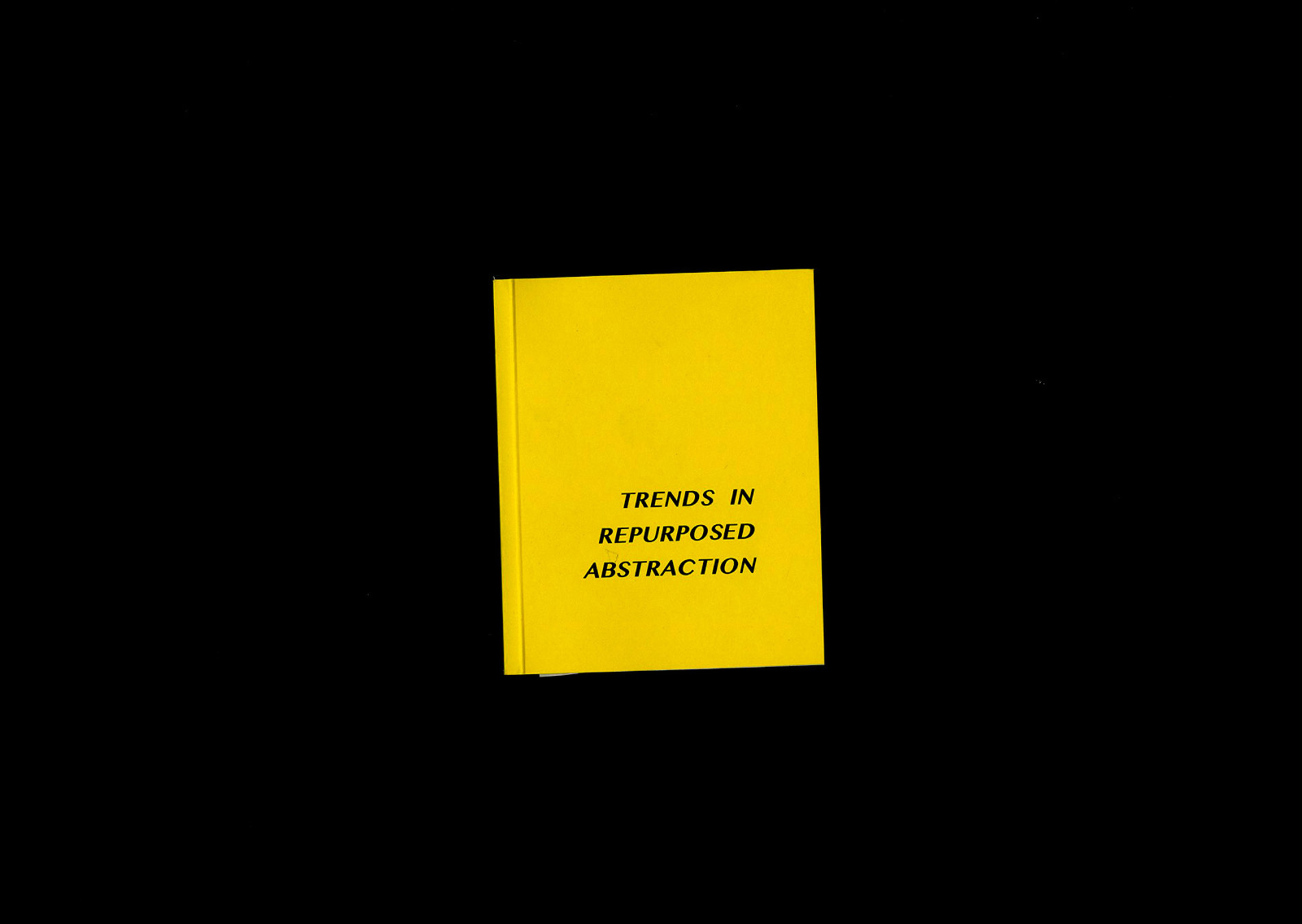 Corinne Jones Trends in Repurposed Abstraction (Yellow)