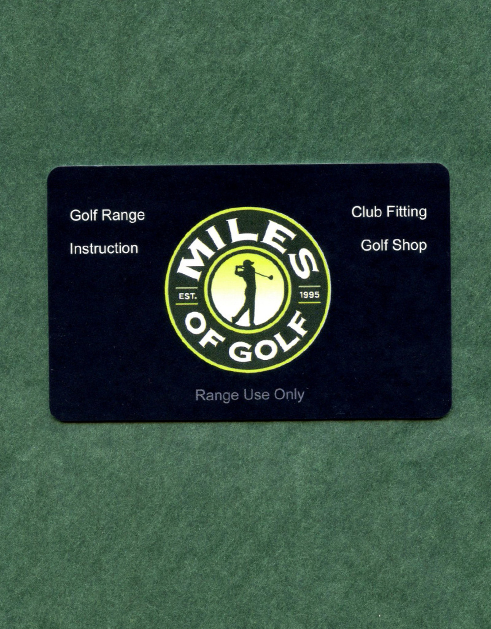 $260 RANGE CARD FOR $200