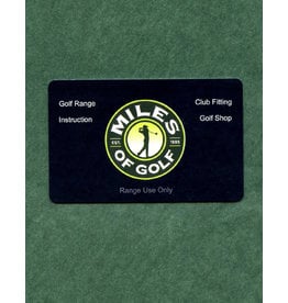 Range Card - 20 Small Buckets - Arrowood Golf Course