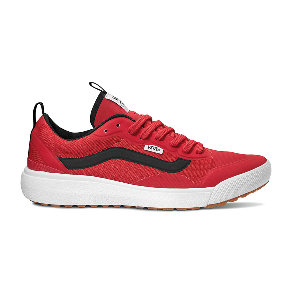 vans mens shoes red