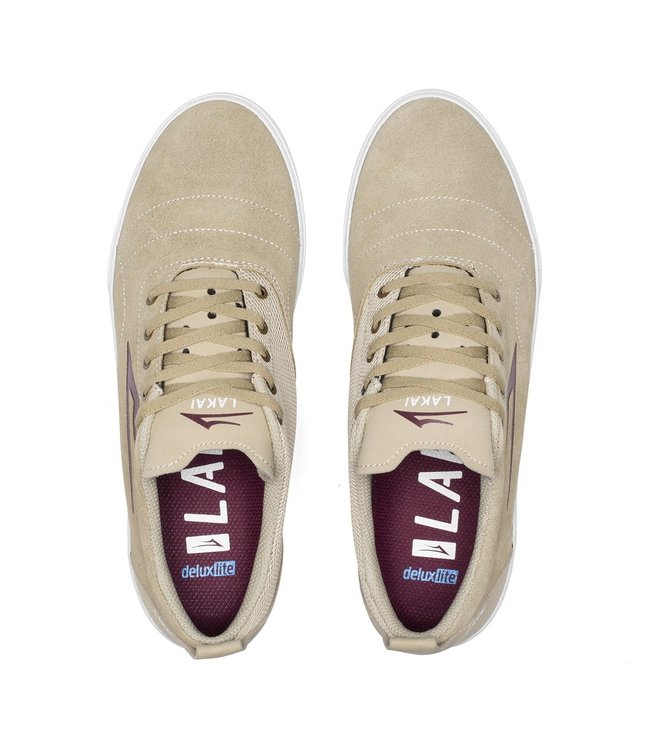 LAKAI MENS BRISTOL SHOE TAN SUEDE