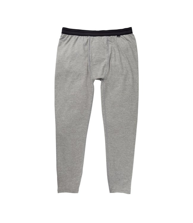BURTON MIDWEIGHT BASE LAYER PANT GRAY HEATHER 2021