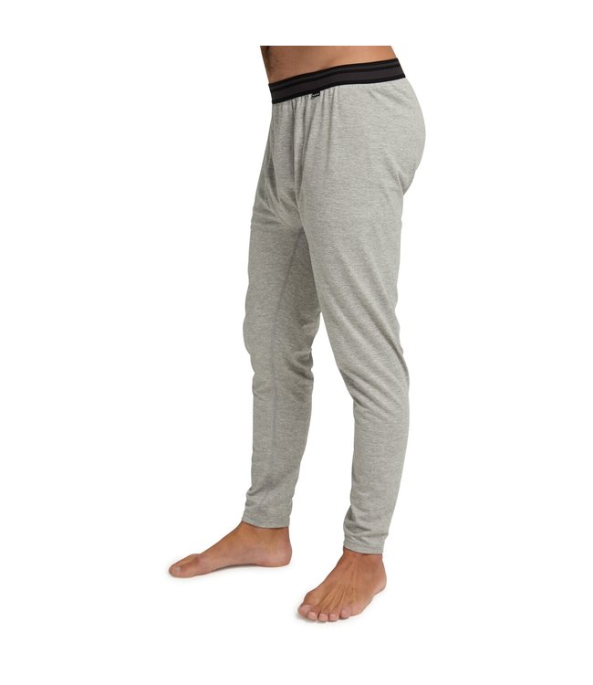 BURTON MIDWEIGHT BASE LAYER PANT GRAY HEATHER 2021