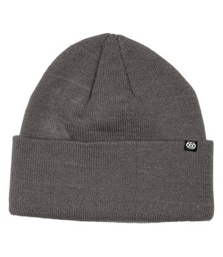 686 686 UNISEX STANDARD ROLL UP BEANIE CHARCOAL 2022