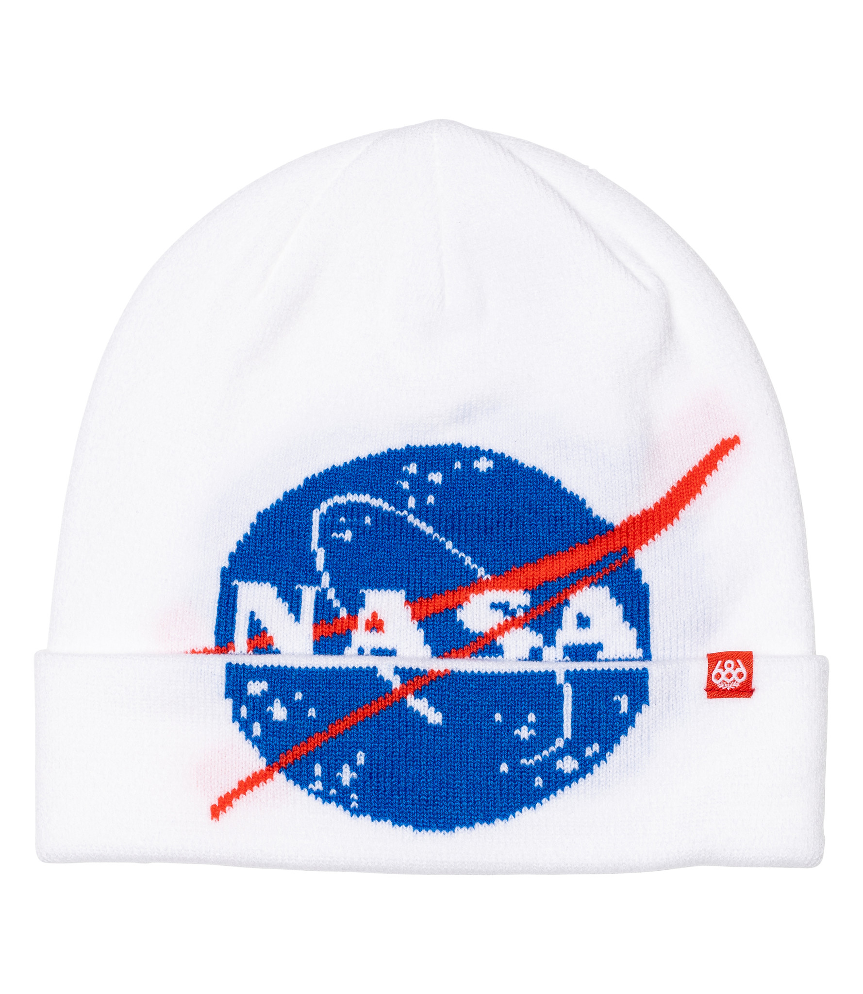 686 MEN'S NASA BEANIE WHITE 2022 - ONE 