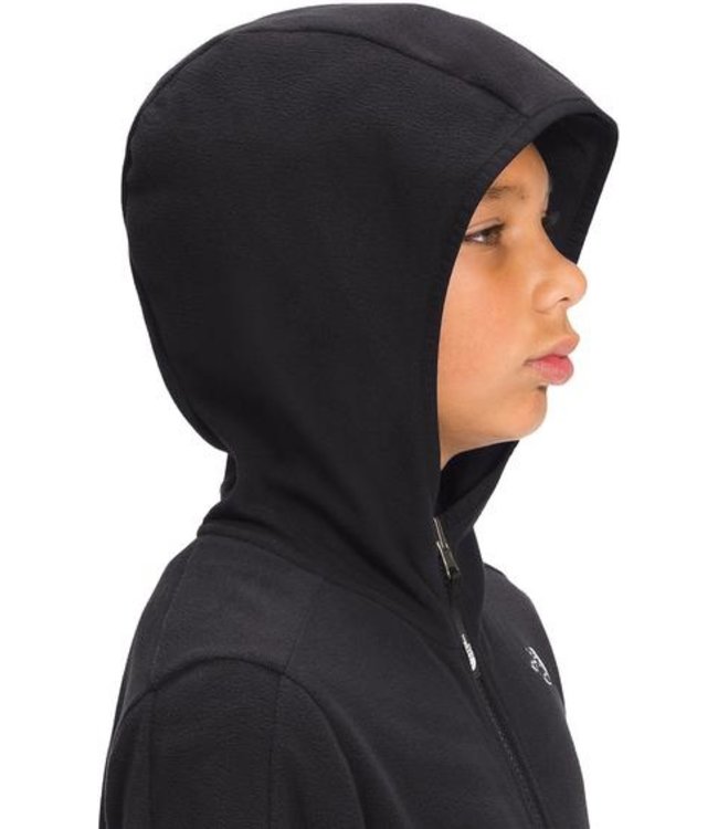 THE NORTH FACE YOUTH GLACIER FULL ZIP HOODIE THE NORTH FACE BLACK 2022