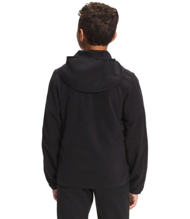 THE NORTH FACE YOUTH GLACIER FULL ZIP HOODIE THE NORTH FACE BLACK 2022