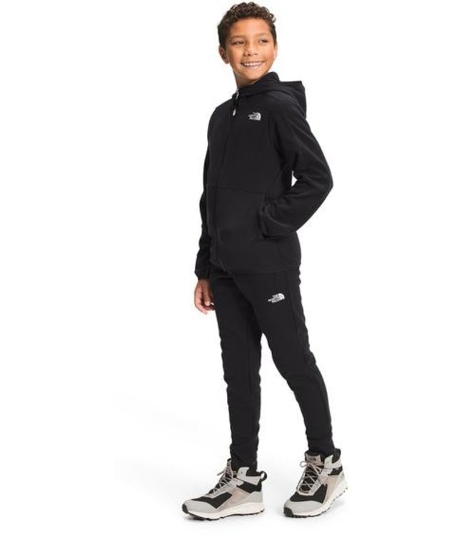 THE NORTH FACE YOUTH GLACIER FULL ZIP HOODIE THE NORTH FACE BLACK 2022