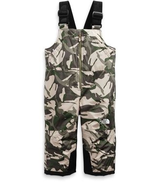 THE NORTH FACE THE NORTH FACE TODDLER SNOWQUEST INSULATED BIB NEW TAUPE GREEN EXPLORER CAMO PRINT 2022