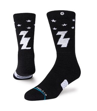 STANCE STANCE MENS FULLY CHARGED SOCKS  BLACK 2022