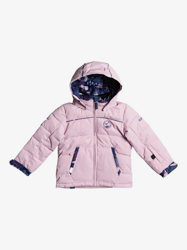 ROXY LITTLE GIRL'S HEIDI JACKET DAWN PINK 2022 - ONE Boardshop