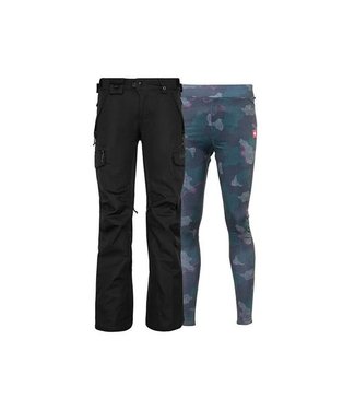 686 686 WMNS SMARTY® 3-IN-1 CARGO PANT BLACK 2022