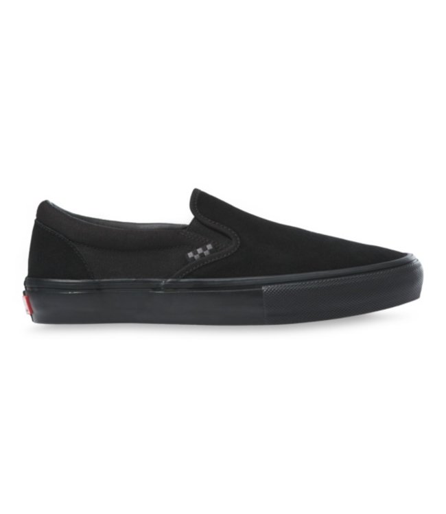 VANS SKATE SLIP ON SHOE BLACK BLACK
