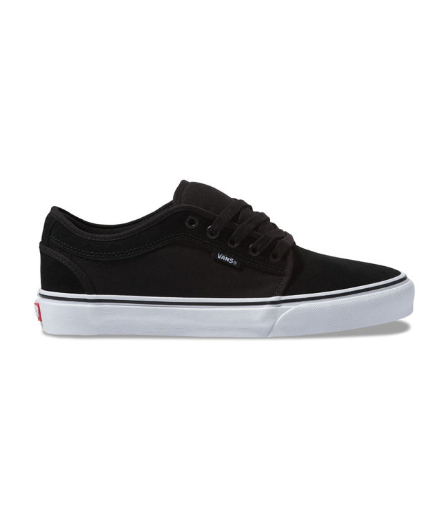 VANS CHUKKA LOW SHOE BLACK/TRUE WHITE