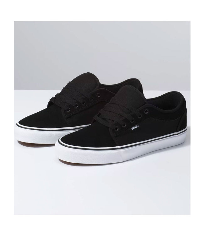VANS CHUKKA LOW SHOE BLACK/TRUE WHITE