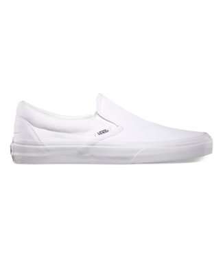 VANS VANS CLASSIC SLIP-ON SHOES TRUE WHITE