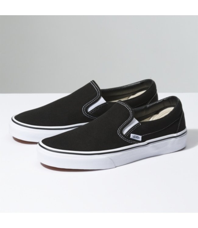 VANS CLASSIC SLIP-ON SHOES BLACK