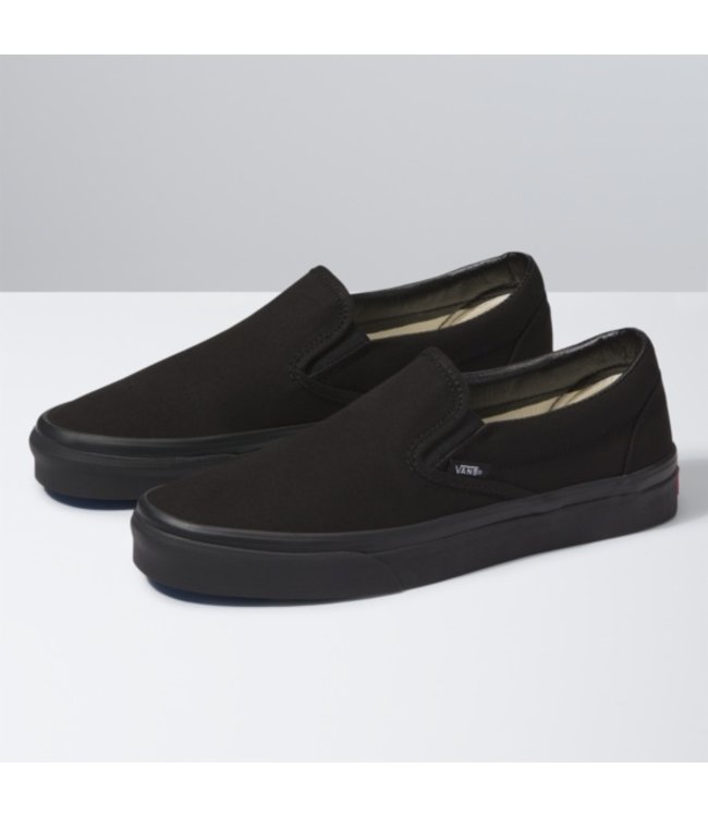 VANS CLASSIC SLIP-ON SHOES BLACK/BLACK