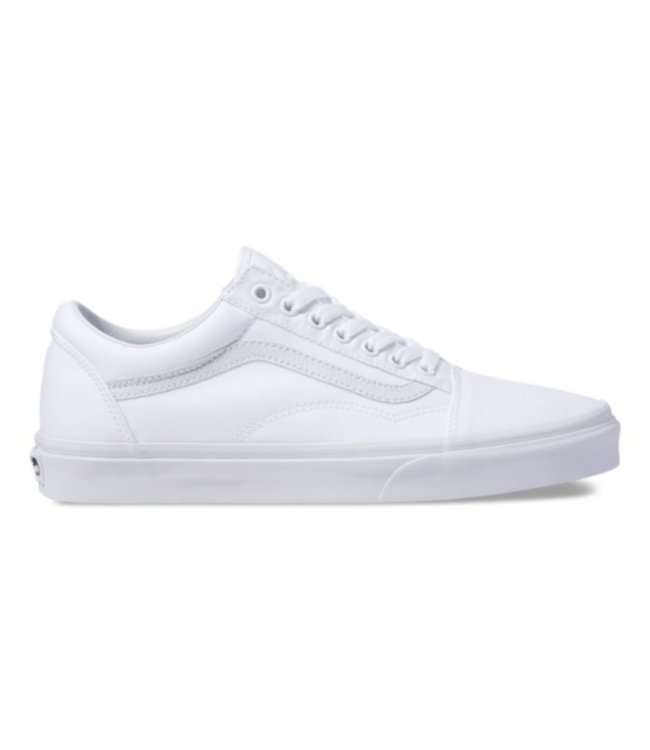 VANS OLD SKOOL SHOES TRUE WHITE