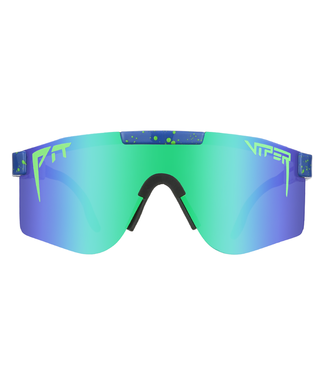 PIT VIPER PIT VIPER THE LEONARDO DOUBLE WIDE POLARIZED SUNGLASSES