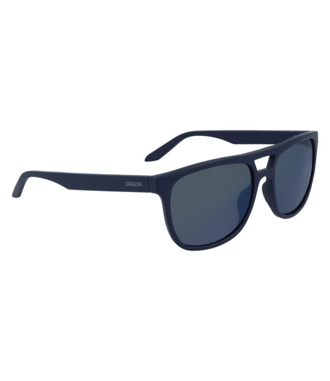 DRAGON COVE MATTE NAVY SUNGLASSES w/ LL PTRL ION LENS
