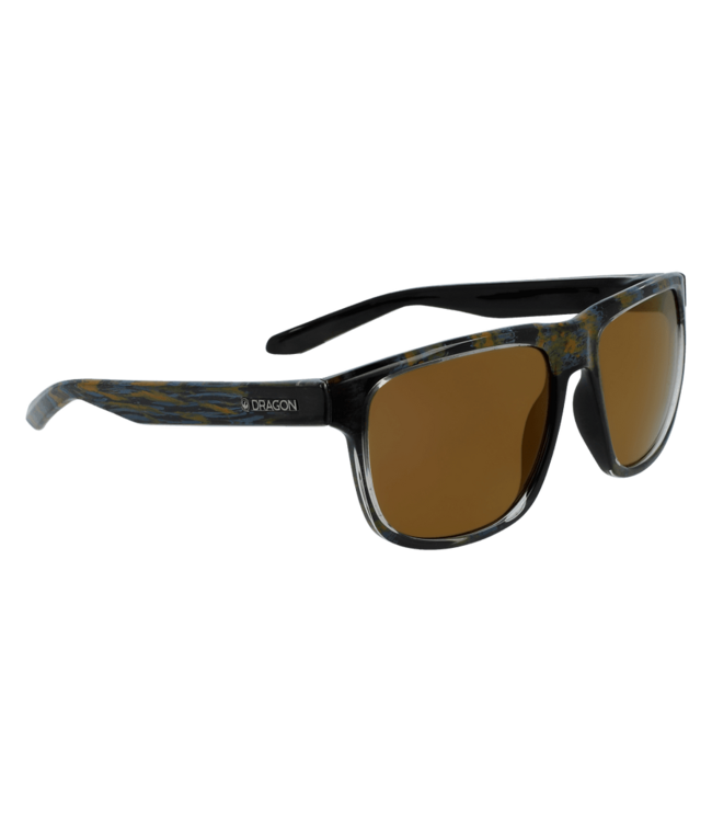DRAGON SESH ROB MACHADO RESIN SUNGLASSES w/ LL COP ION LENS