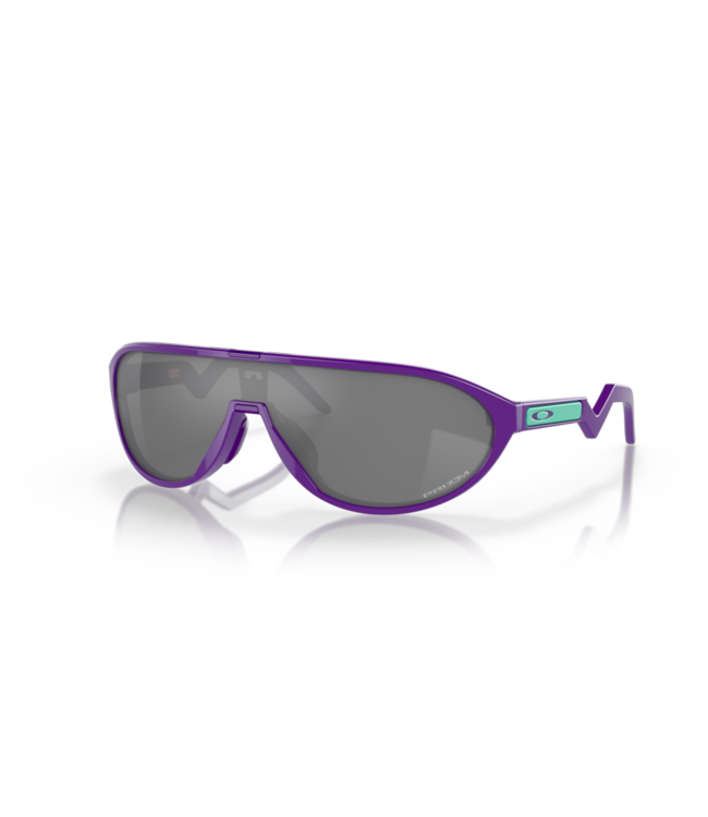 OAKLEY CMDN ELECTRIC PURPLE SUNGLASSES w/ PRIZM BLACK LENS