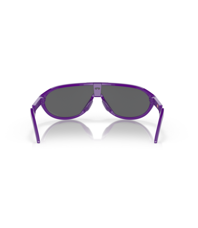 OAKLEY CMDN ELECTRIC PURPLE SUNGLASSES w/ PRIZM BLACK LENS