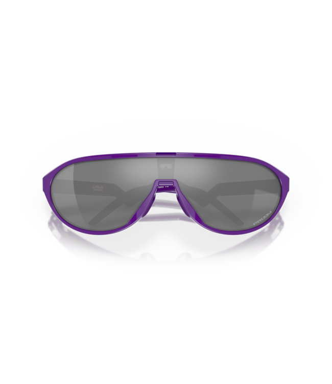 OAKLEY CMDN ELECTRIC PURPLE SUNGLASSES w/ PRIZM BLACK LENS