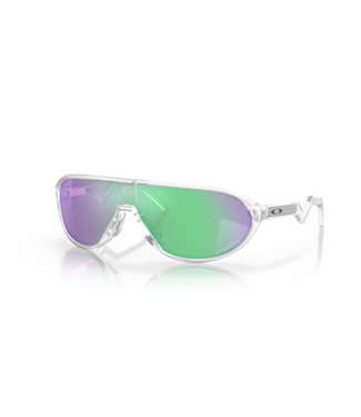 OAKLEY OAKLEY CMDN MATTE CLEAR SUNGLASSES w/ PRIZM ROAD JADE LENS 2022