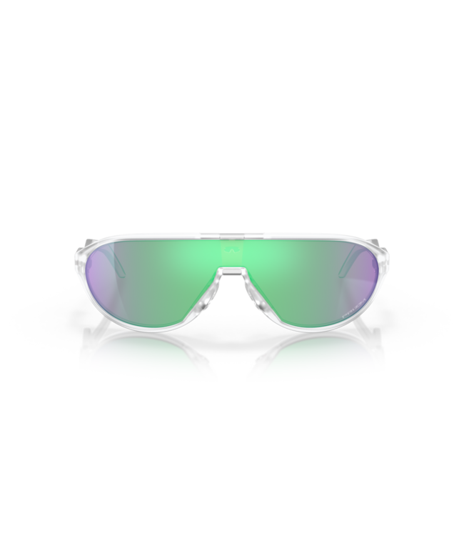 OAKLEY CMDN MATTE CLEAR SUNGLASSES w/ PRIZM ROAD JADE LENS 2022