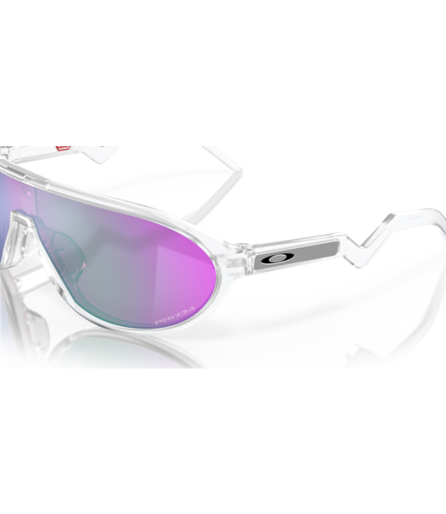 OAKLEY CMDN MATTE CLEAR SUNGLASSES w/ PRIZM ROAD JADE LENS 2022