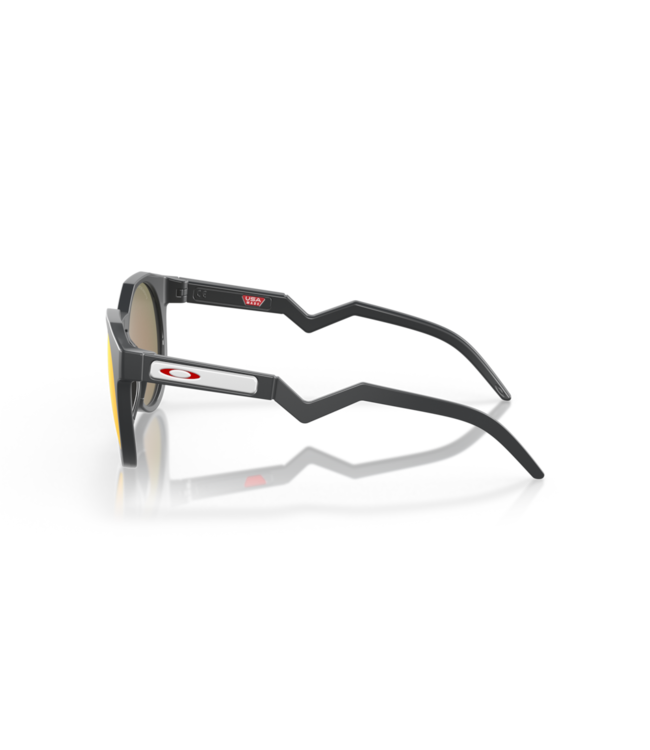 OAKLEY HSTN MATTE CARBON SUNGLASSES w/ PRIZM RUBY LENS 2022