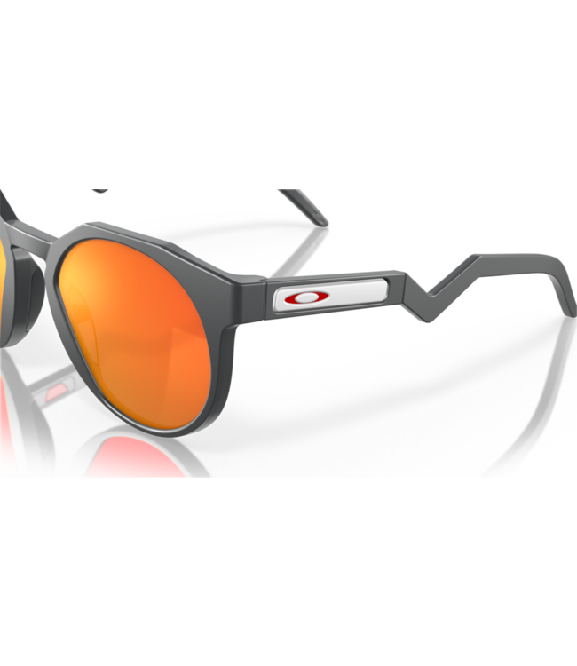 OAKLEY HSTN MATTE CARBON SUNGLASSES w/ PRIZM RUBY LENS 2022