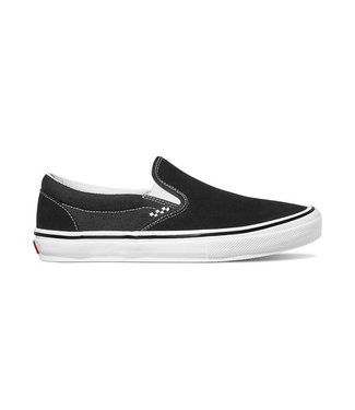 VANS VANS SKATE SLIP-ON SHOE BLACK / WHITE