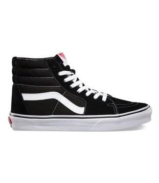 VANS VANS SK8-HI SHOE BLACK/BLACK/WHITE