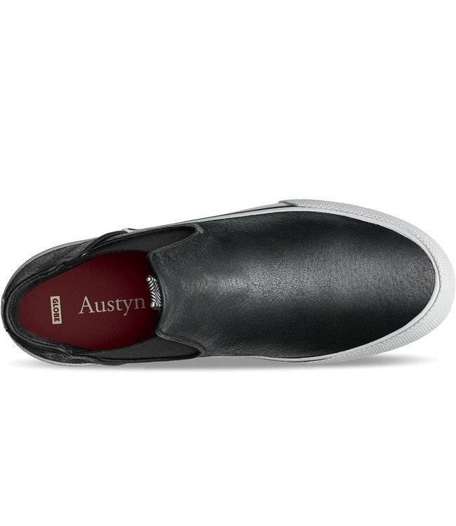 GLOBE DOVER SHOE GILLETTE BLACK DISTRESS