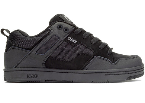 DVS MENS ENDURO 125 SHOE BLACK CHARCOAL NUBUCK - ONE Boardshop