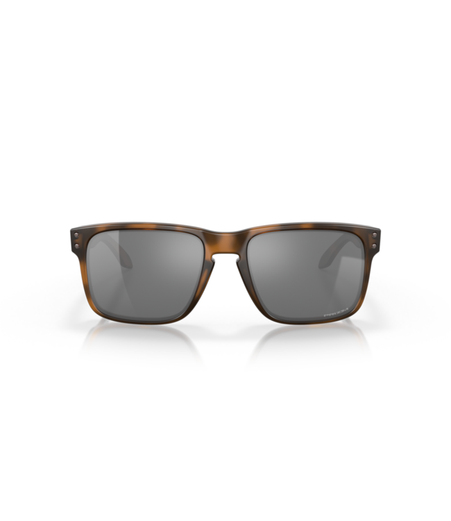 OAKLEY HOLBROOK MATTE BROWN TORT SUNGLASSES w/ PRIZM BLACK LENS