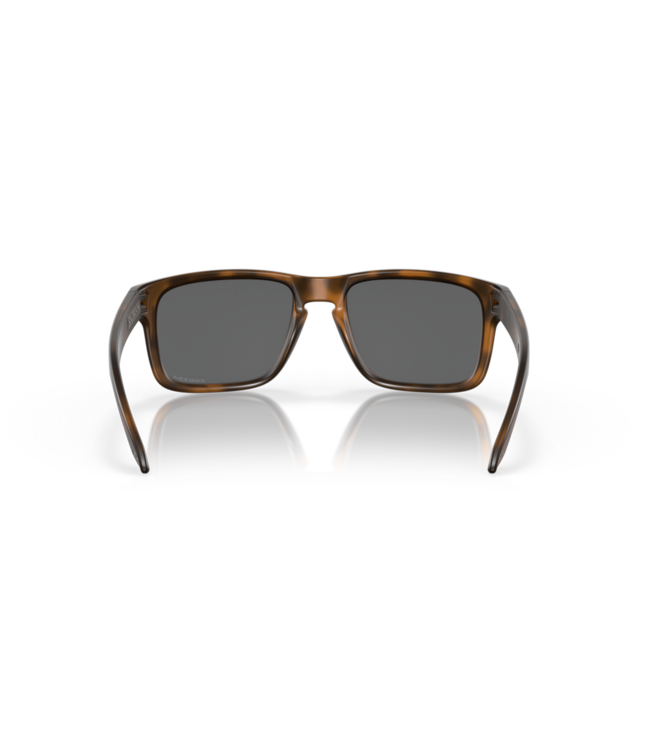 OAKLEY HOLBROOK MATTE BROWN TORT SUNGLASSES w/ PRIZM BLACK LENS